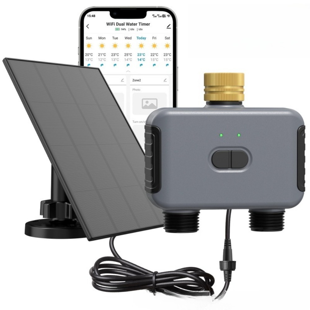 WiFi Dual Outlet Smart Water T - Timer Dual Outlet review and price